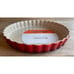 Le Creuset Stoneware Fluted Flan/Pie Baking Dish 11\