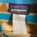 Patagonia Women's Lightweight Synchilla Snap-T Pullover Aztec Print Tan & Blue M