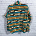 Patagonia Women's Lightweight Synchilla Snap-T Pullover Aztec Print Tan & Blue M