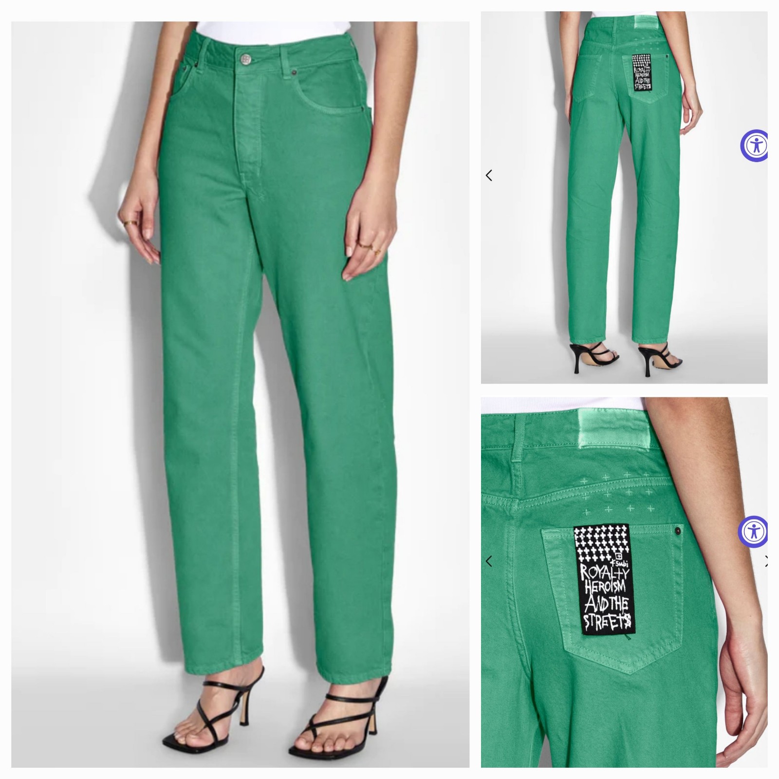 Ksubi Brooklyn Jade Straight Leg Jean - Women's size 27
