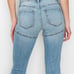 PLUS SIZE / HIGH RISE SKINNY FLARE JEANS