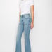 PLUS SIZE / HIGH RISE SKINNY FLARE JEANS