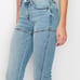 PLUS SIZE / HIGH RISE SKINNY FLARE JEANS