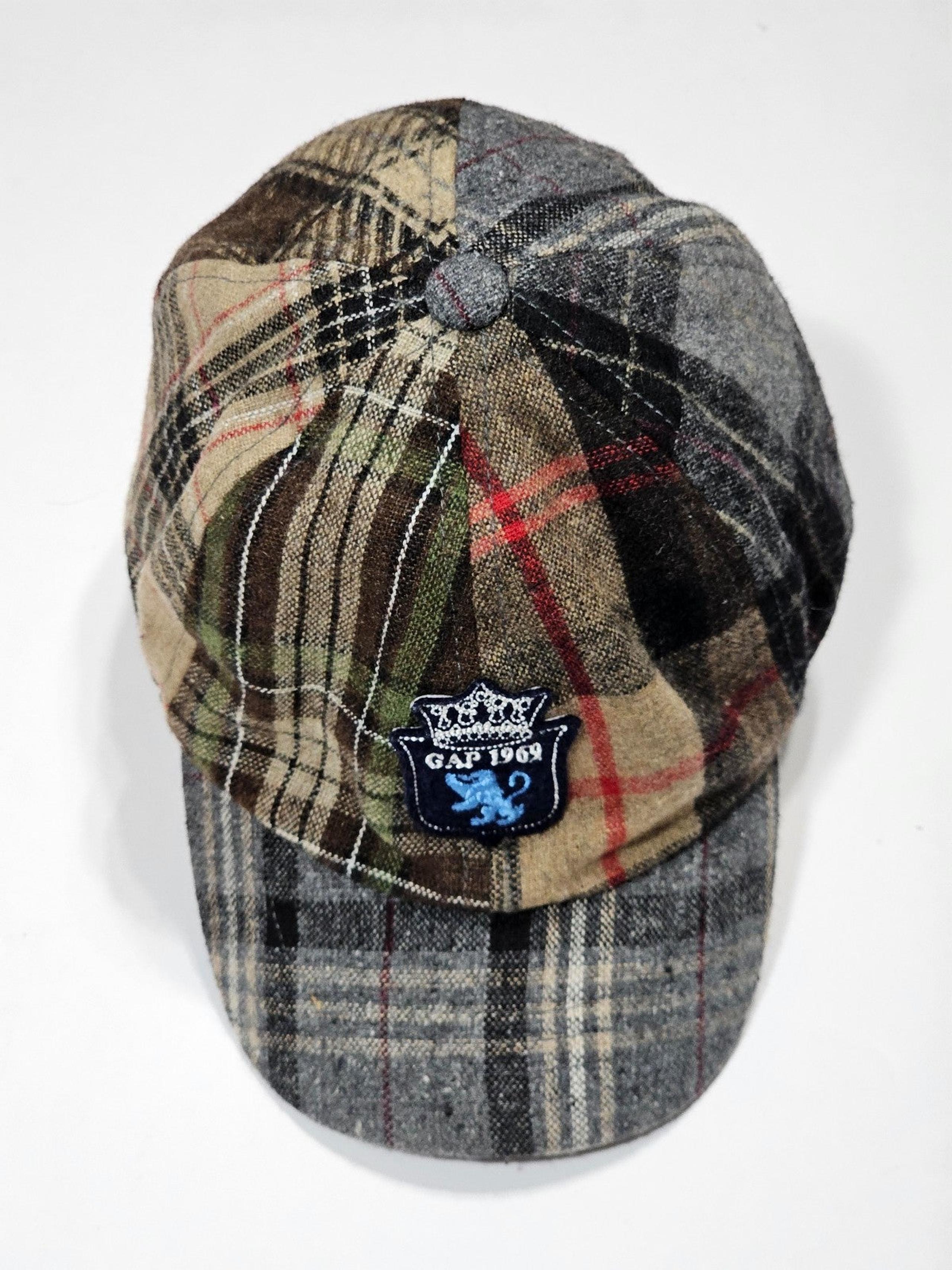Gap Kids Baby Gap Plaid Wool Toddler Hat Size M/L 2-5 Years