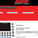 NOS ARP 151-5401 2.0L 2000cc Ford Main Stud Kit - Label Error - NEW in package