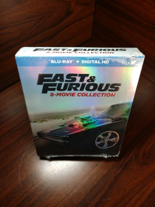 Fast and Furious: 8-Movie Collection (Blu-ray+Digital)Slipcover-NEW-Free Shippi~