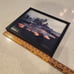 Black Framed Art Photo Hawaii Volcano Lava Signed G Brad Lewis 12x15 Photograph