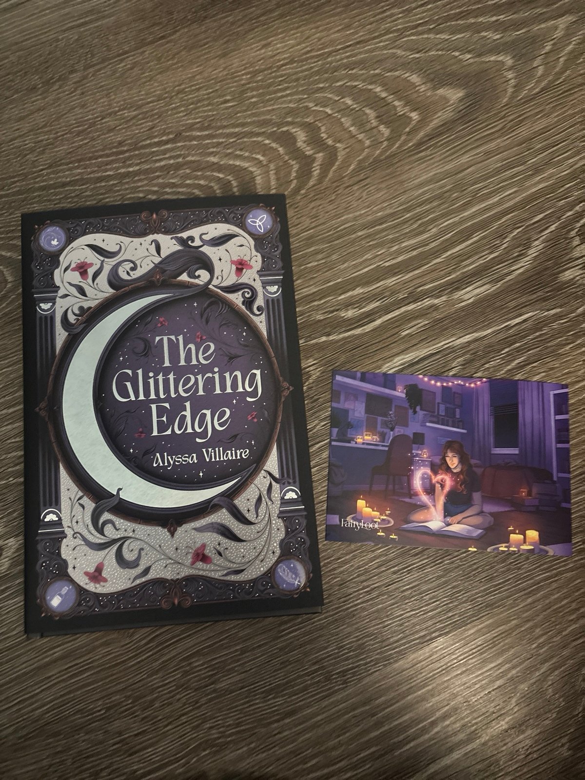 The Glittering Edge By Alyssa Villaire Fairyloot Edition
