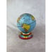Vintage Early 1950s Tin Globe Coin Bank