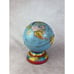 Vintage Early 1950s Tin Globe Coin Bank