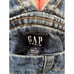 New Gap Denim Shortalls Overalls XS Jeans tags medium indigo shorts