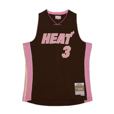 Dwayne Wade Brown Sugar Bacon Mitchell and Ness Miami Heat NBA Jersey Size M