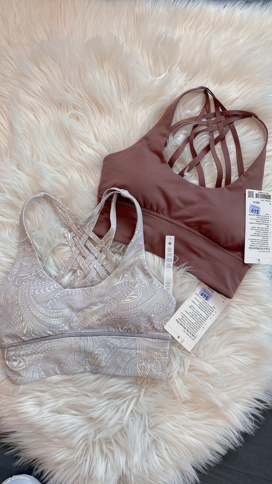 bundle of Lululemon free to be bras sz4
