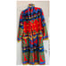 Vintage Cypress Colorful Aztec Bathrobe, One Size, No Belt