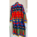 Vintage Cypress Colorful Aztec Bathrobe, One Size, No Belt