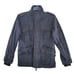 Fox Riders Jacket Men S Bomber Cafe Racer Dk Gray Distressed Cotton Canvas Zip
