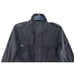 Fox Riders Jacket Men S Bomber Cafe Racer Dk Gray Distressed Cotton Canvas Zip