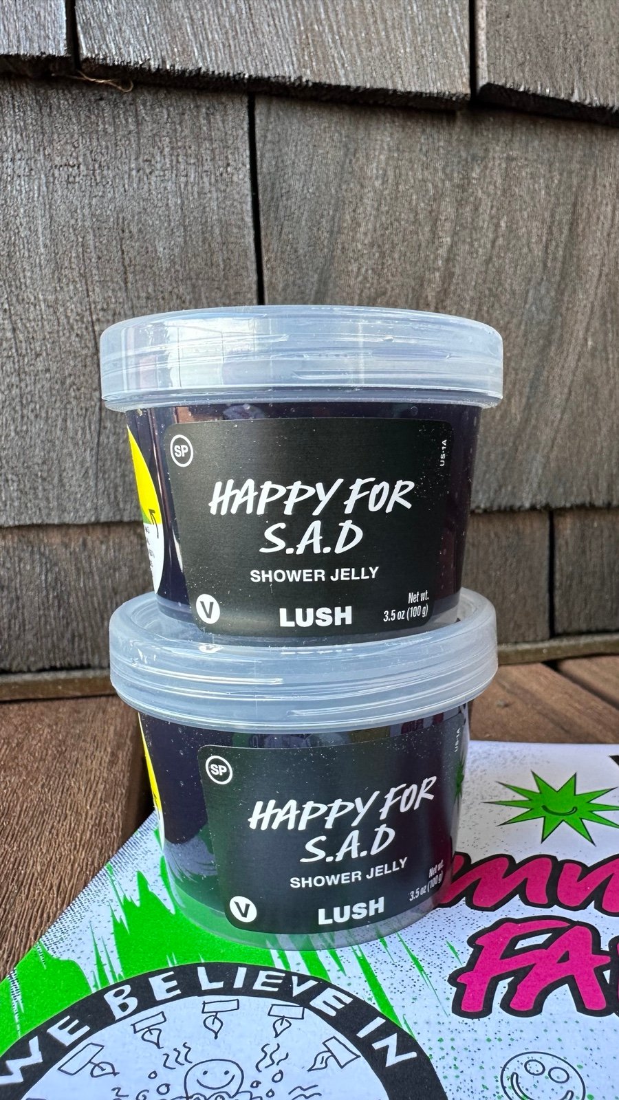 Lush Happy for SAD Shower Jelly- Kitchen exclusive - TWO POTS