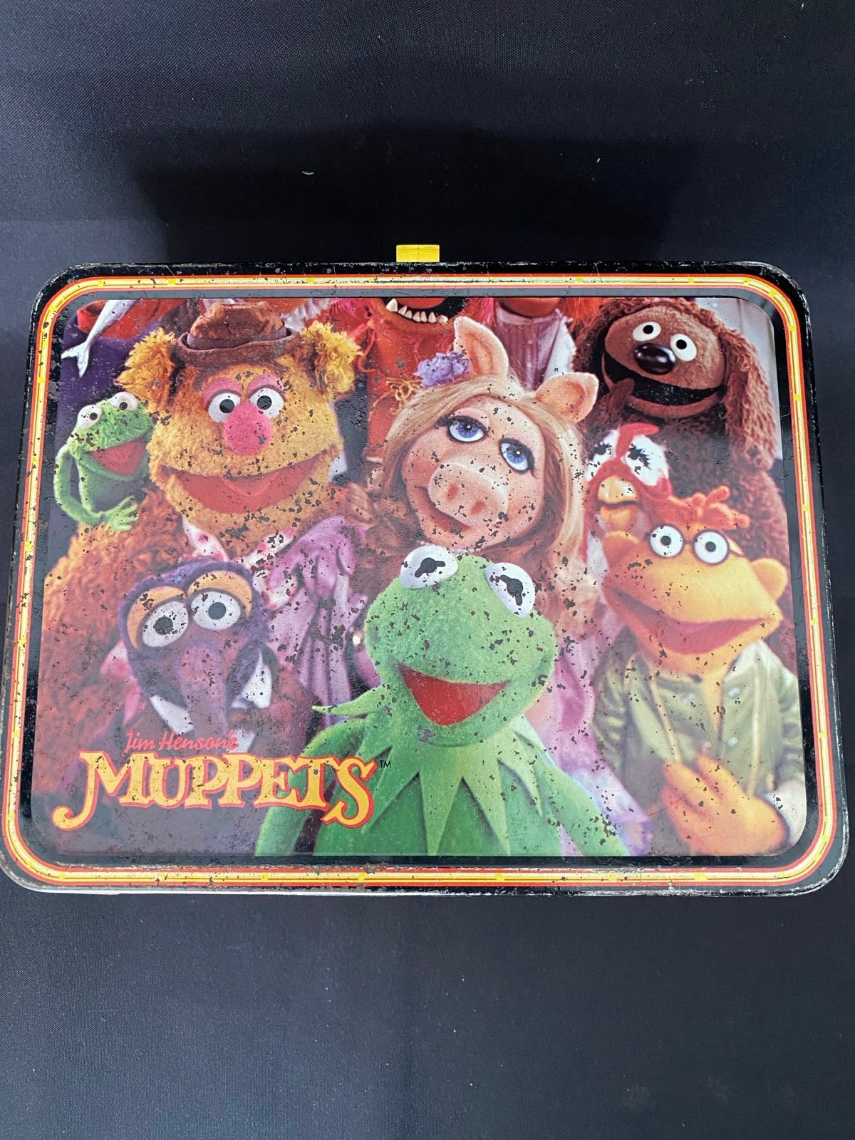 Vintage Muppets Metal Lunchbox 1970’s. No thermos