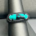 Kendra Scott Astra Luxe Gunmetal Ring in Variegated Teal