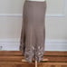 Lafettete 148 Embellished Linen Skirt