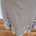 Lafettete 148 Embellished Linen Skirt