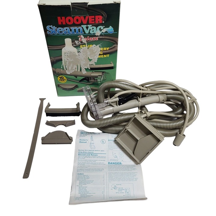 Hoover SteamVac Deluxe Stair Upholstery Cleaning Hose Attachment Kit