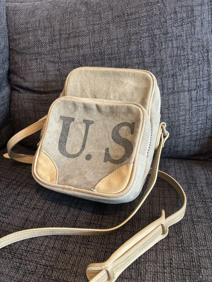 Domestic genuine READYMADE U.S. logo shoulder bag