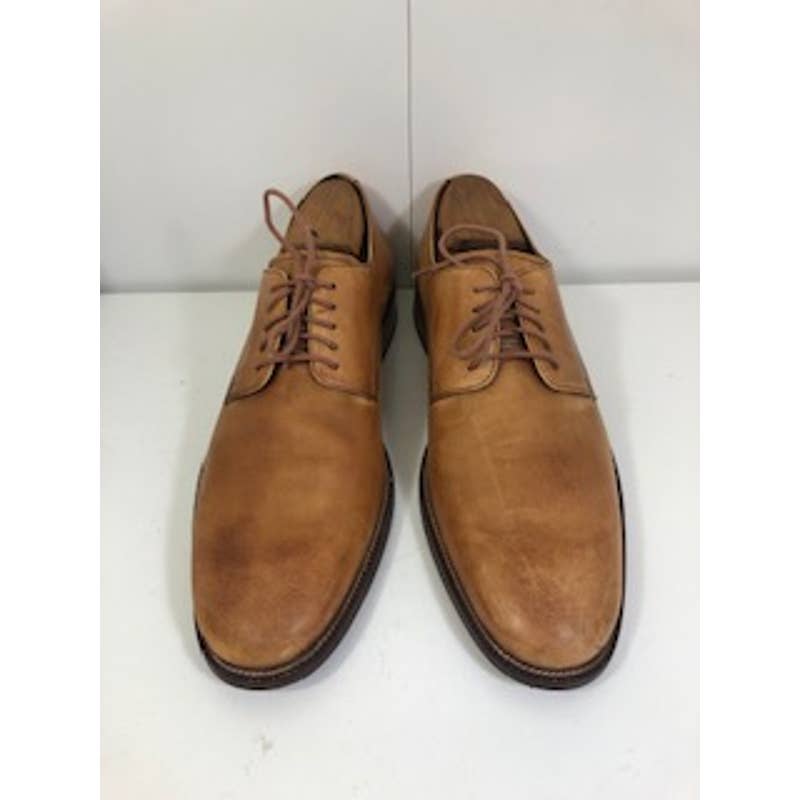 Cole Haan Leather Round Toe Lace-Up Oxford Dress Shoes C11432 Brown US 10.5 M