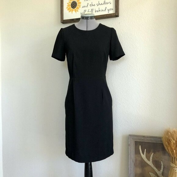 ARGENT Sheath Dress Pockets Career Work