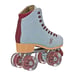 Roller Derby Candi Carlin Roller Skate - Blue / Burgandy Size 4 Women’s