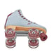 Roller Derby Candi Carlin Roller Skate - Blue / Burgandy Size 4 Women’s