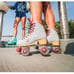 Roller Derby Candi Carlin Roller Skate - Blue / Burgandy Size 4 Women’s