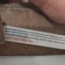 We The Free Blue Belt with Silver Buckle and Textured Fabric M/L