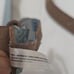 We The Free Blue Belt with Silver Buckle and Textured Fabric M/L