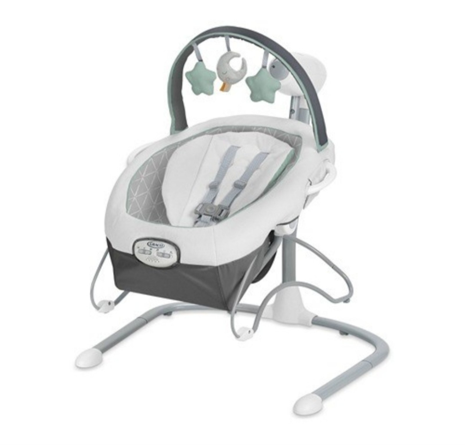 Graco Soothe 'N Sway LX Swing w/ Portable Bouncer-Derby