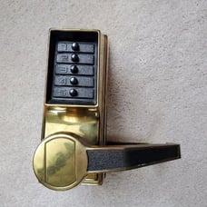 Simplex Pushbutton Lever Lock