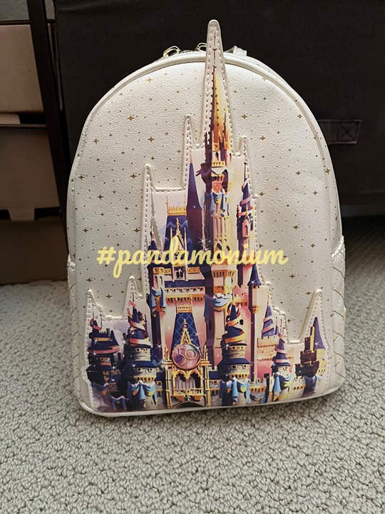 Loungefly Disney 50th Anniversary Castle Mini Backpack