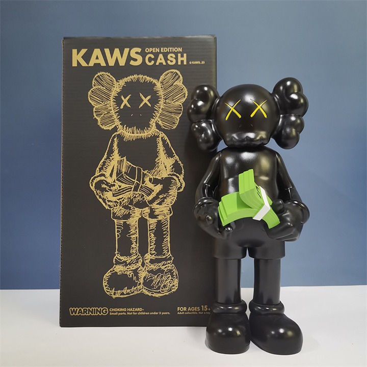 12 Kaws Counting Cash Money Band Vinyl Figure Collectible Toys