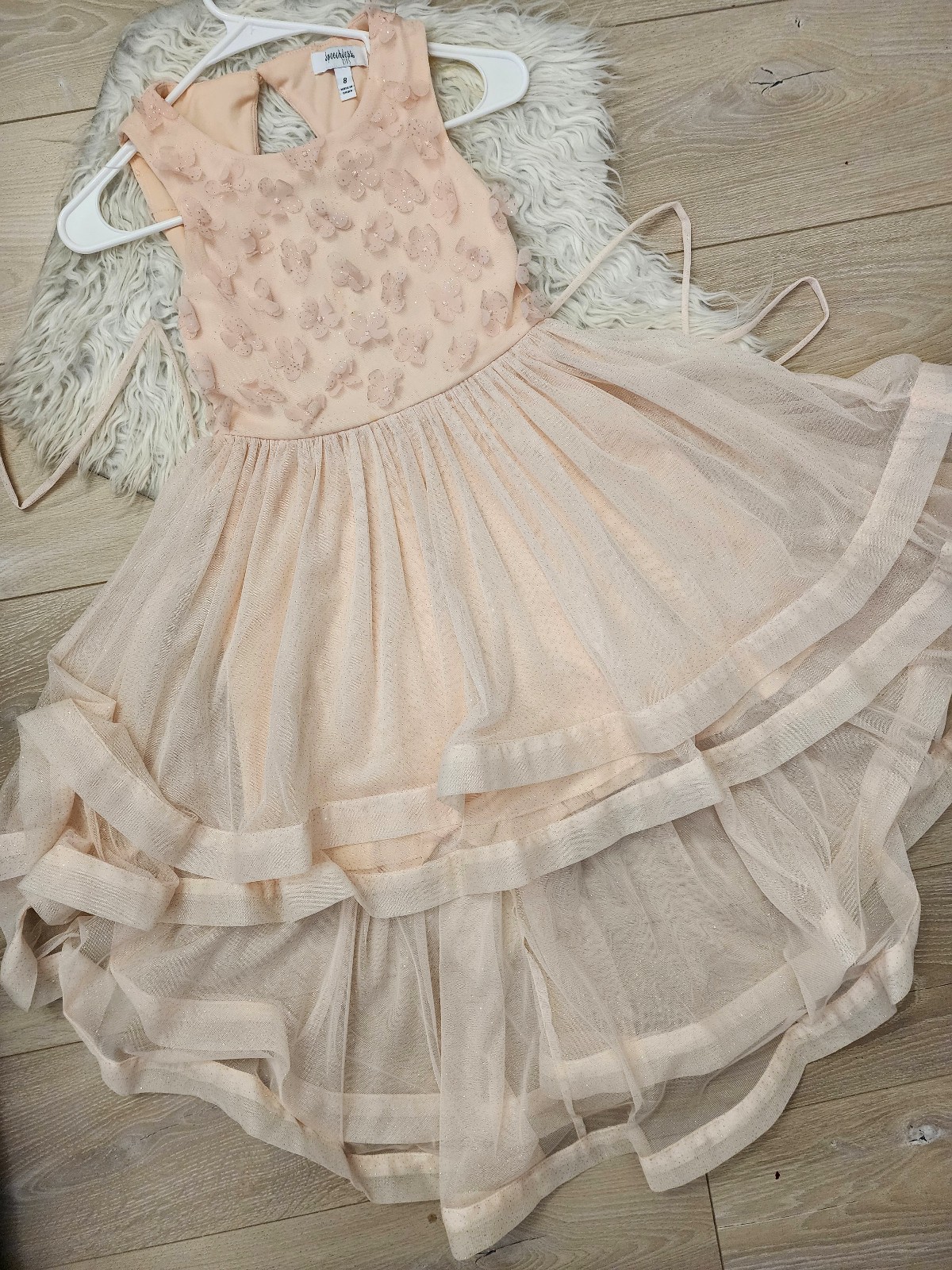 NWOT, beautiful Easter fancy dress, 8Y