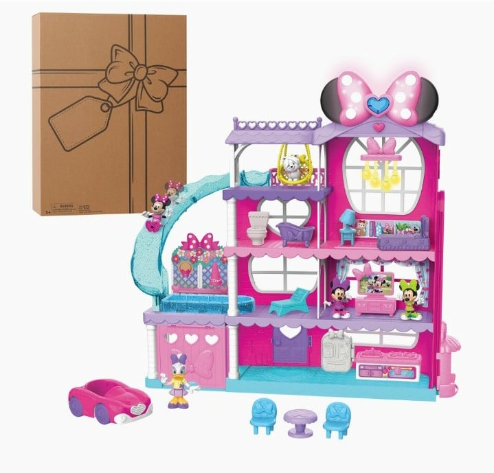 Large Disney Junior Minnie Mouse 22-inch Ultimate Mansion