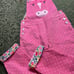 NWT 7/8 7 7 8 Mini Boden overalls horse pony floral applique school birthday gir