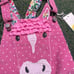 NWT 7/8 7 7 8 Mini Boden overalls horse pony floral applique school birthday gir