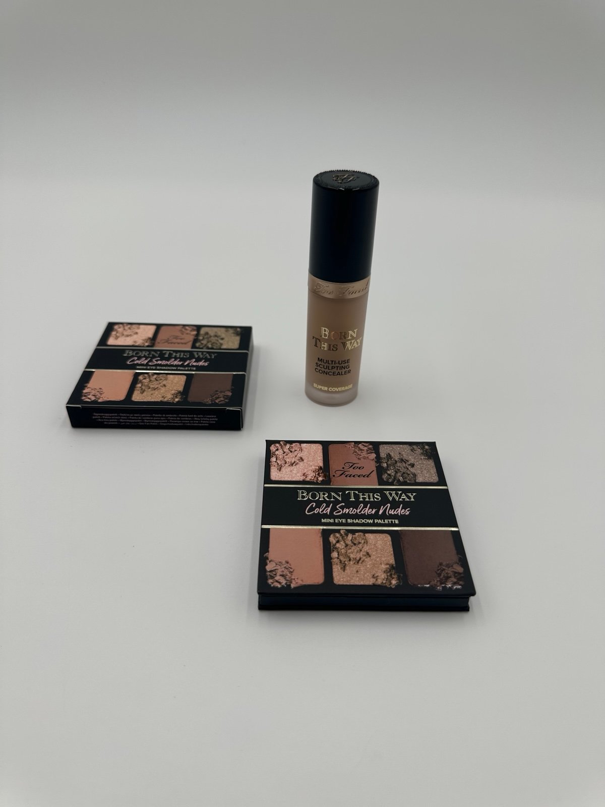 NEW Too Faced Born This Way Super Coverage Concealer Vanilla+Born This Way Mini