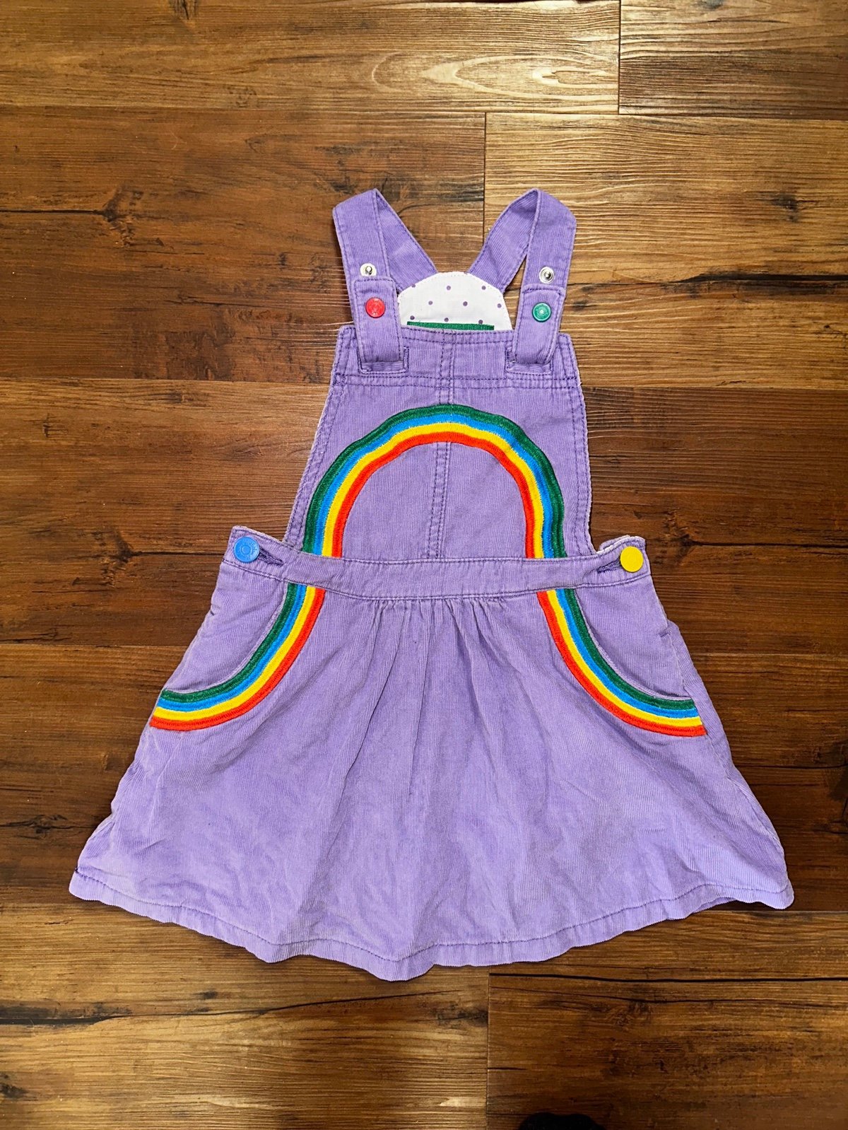 Mini Boden 3-4y Rainbow Jumper