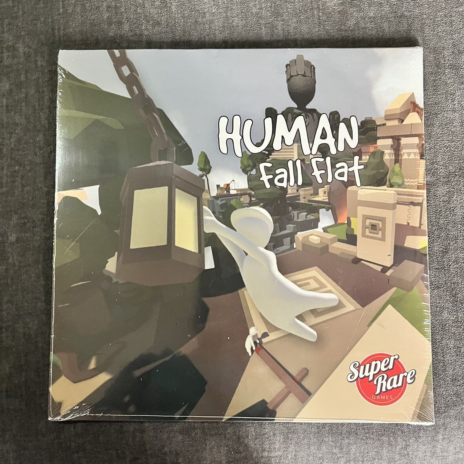 New Sealed Human Fall Flat Vinyl Record Super Rare Games #1 Nintendo Switch