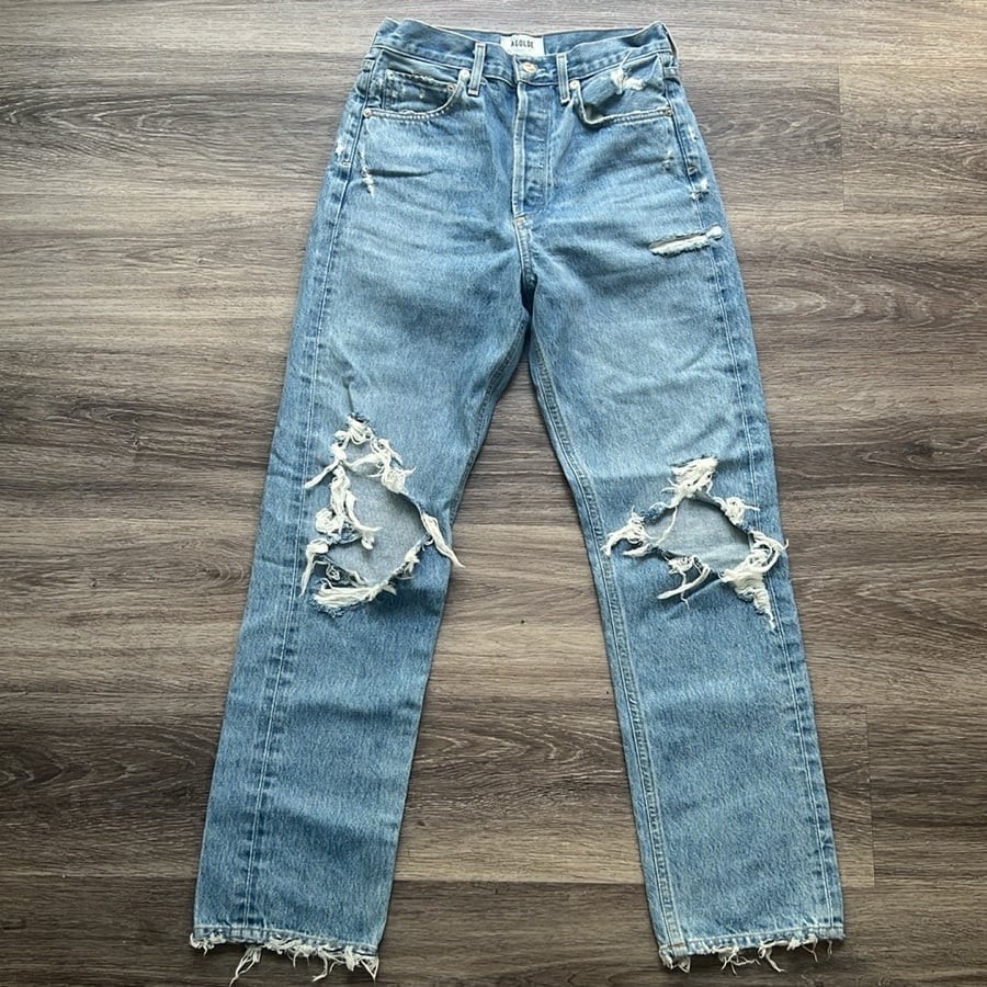 Agolde 90s Mid Rise Loose Fit Jeans size 24
