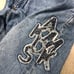 Vintage Y2K Akademiks Baggy Style Patchwork Denim Jeans Mens 36x34 Blue Faded