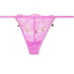 New VERY SEXY Panty Underwear Thong V-String Lace Mesh Charm Chain