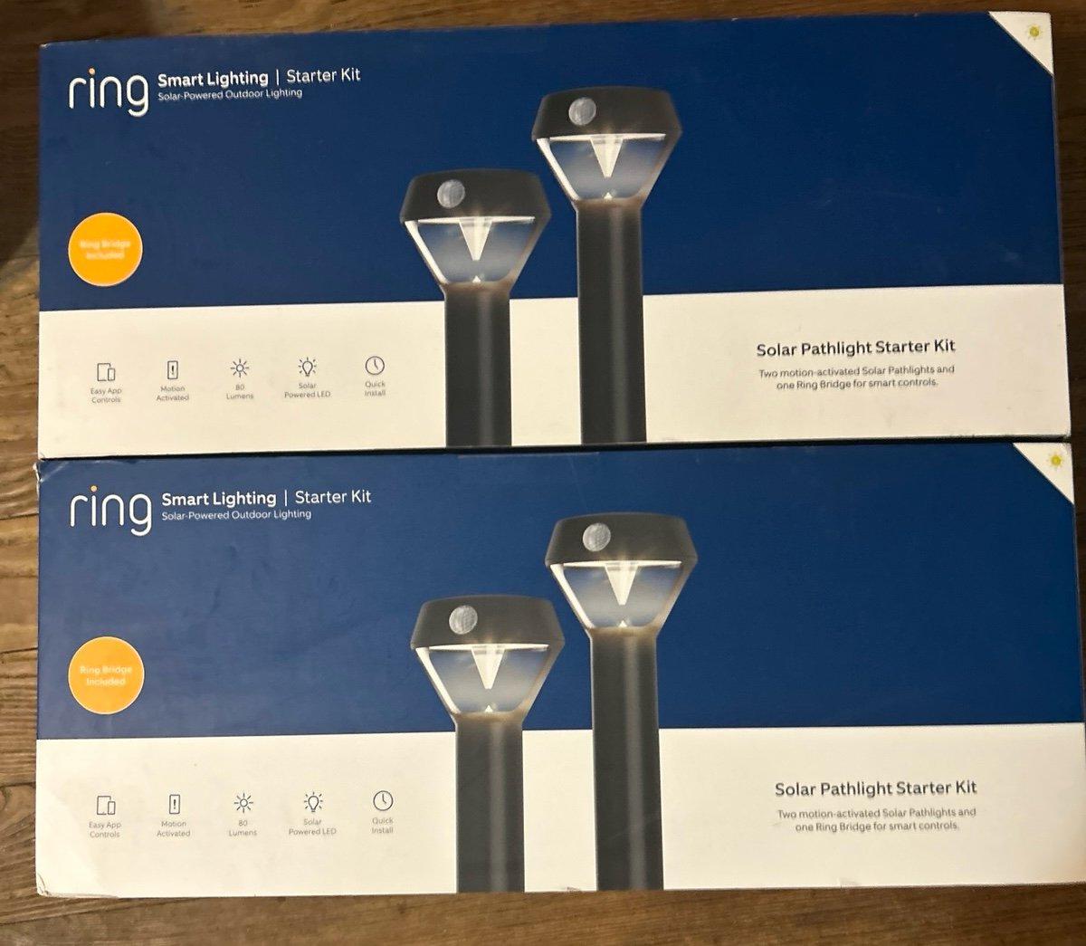 Two Ring smart lighting starter kits
